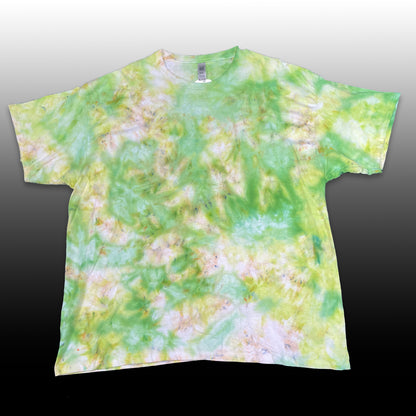 XXL T-Shirt(Emerald Green & Ecru)