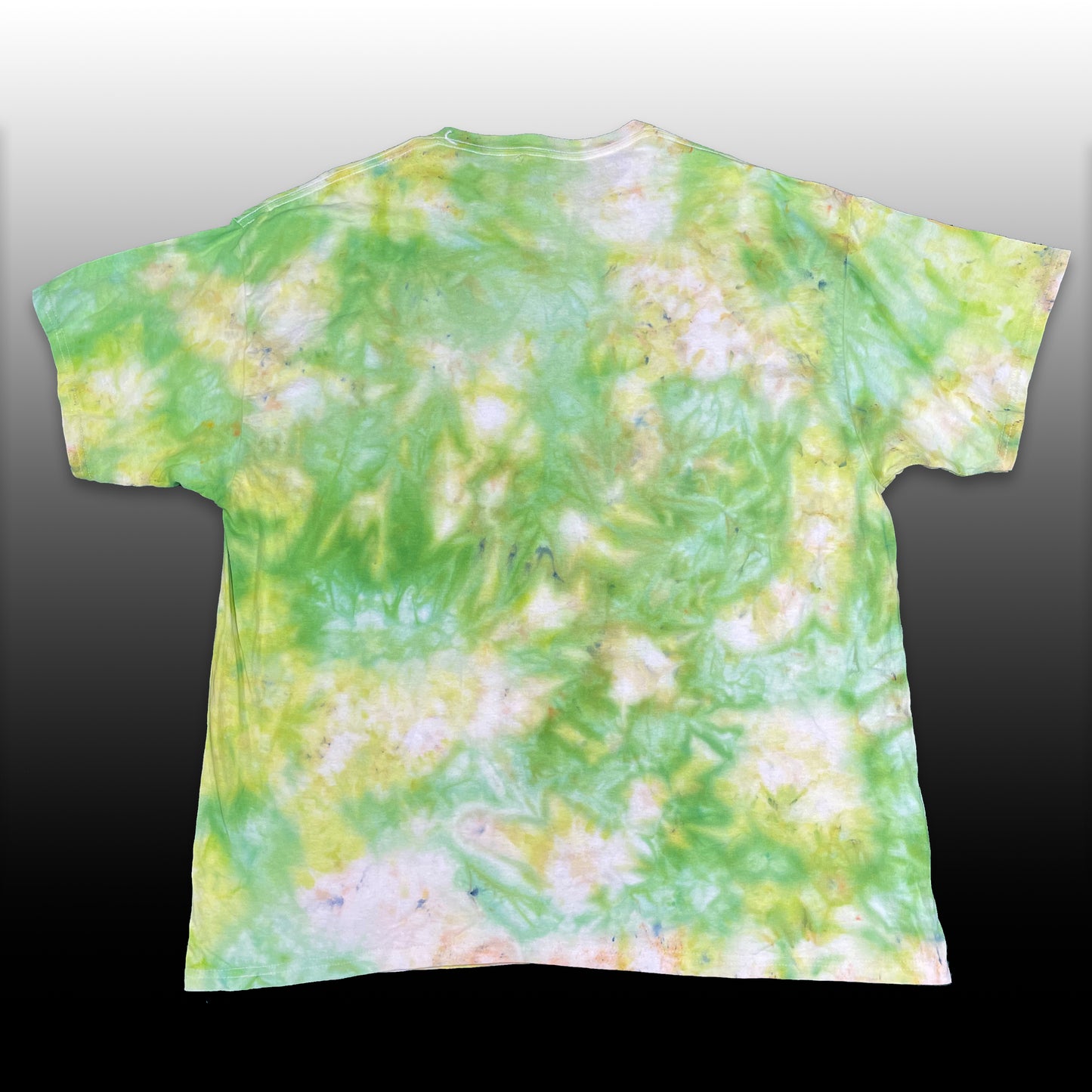 XXL T-Shirt(Emerald Green & Ecru)